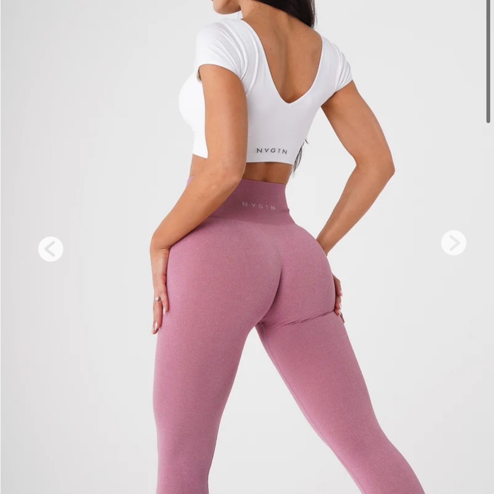NVGTN Pastel Pink Leggings